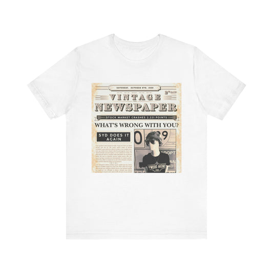 What's Wrong With You? Upwood Avenue Color Unisex Jersey Short Sleeve Tee