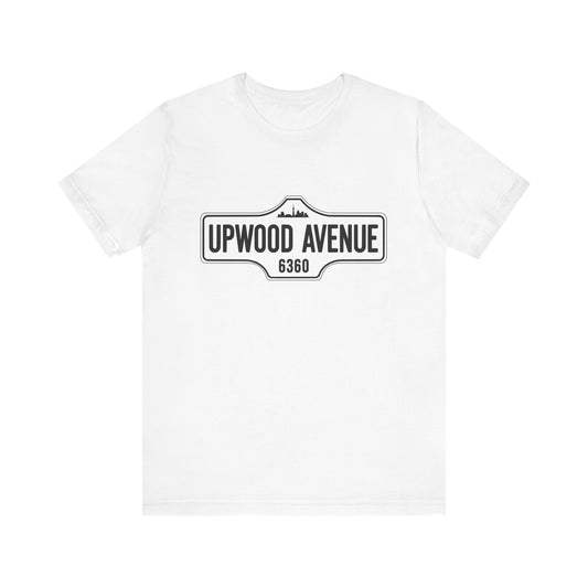 Upwood Avenue Street Sign — T-Shirt