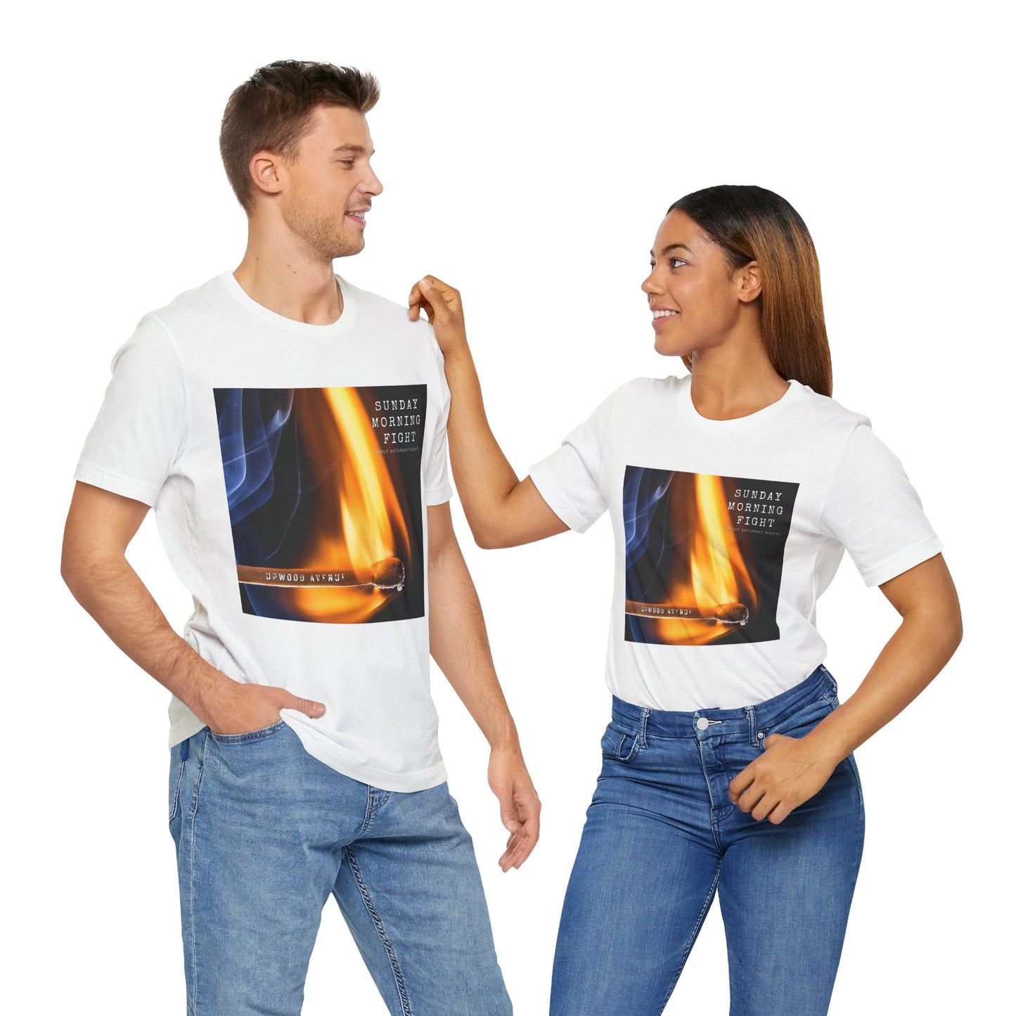 Sunday Morning Fight - Upwood Avenue Color Unisex Jersey Short Sleeve Tee