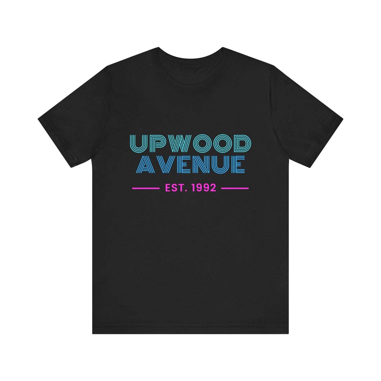 Upwood Avenue Est 1992 Color Unisex Jersey Short Sleeve Tee