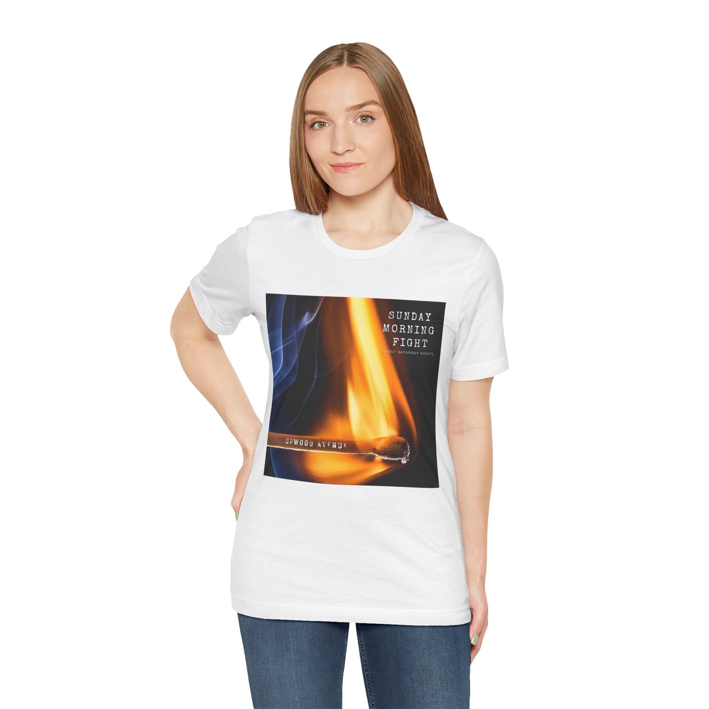 Sunday Morning Fight - Upwood Avenue Color Unisex Jersey Short Sleeve Tee