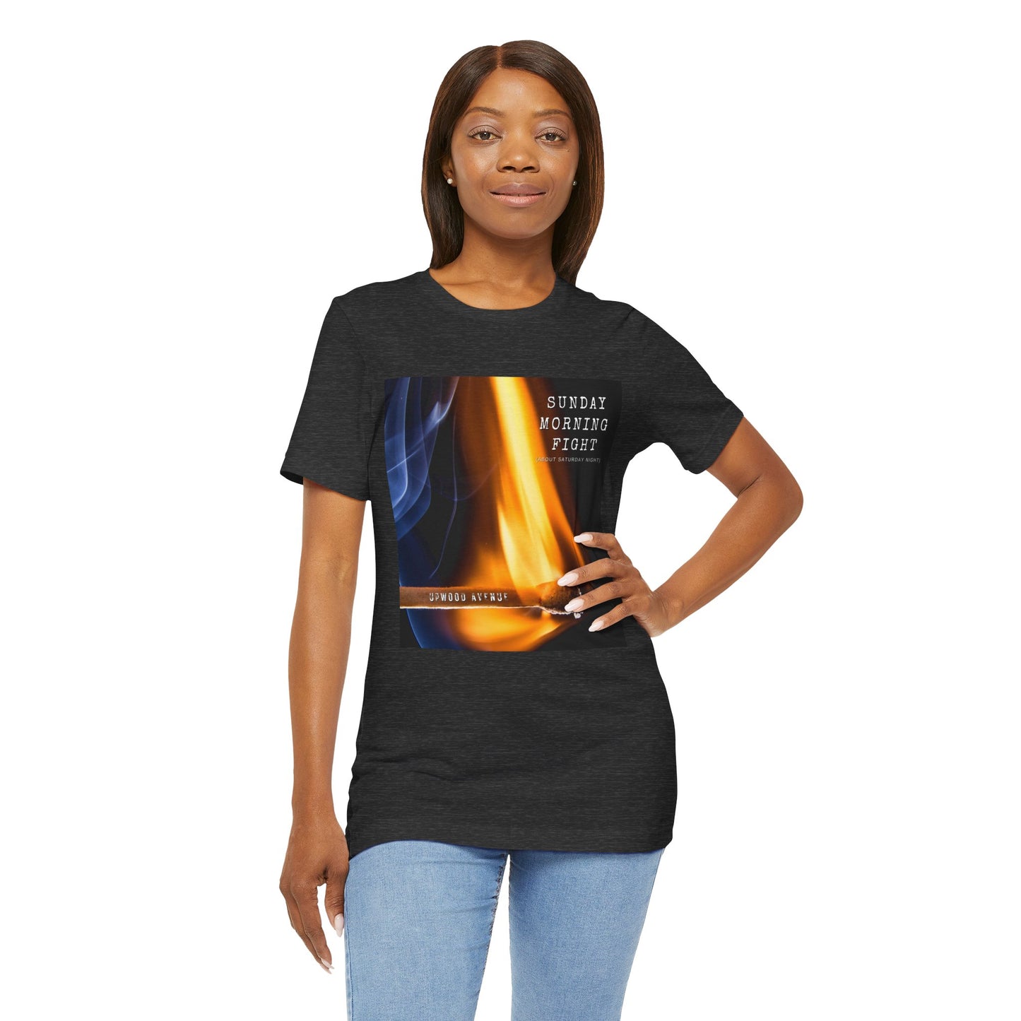 Sunday Morning Fight - Upwood Avenue Color Unisex Jersey Short Sleeve Tee