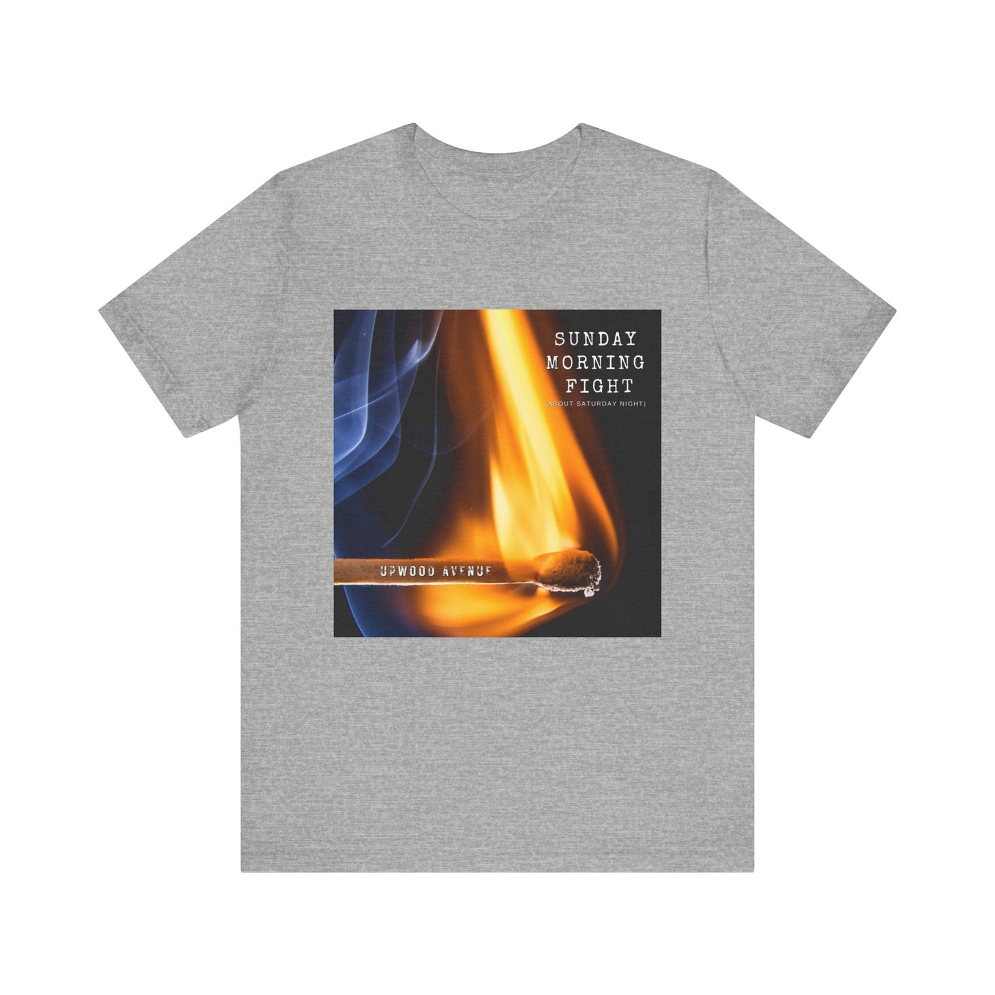 Sunday Morning Fight - Upwood Avenue Color Unisex Jersey Short Sleeve Tee