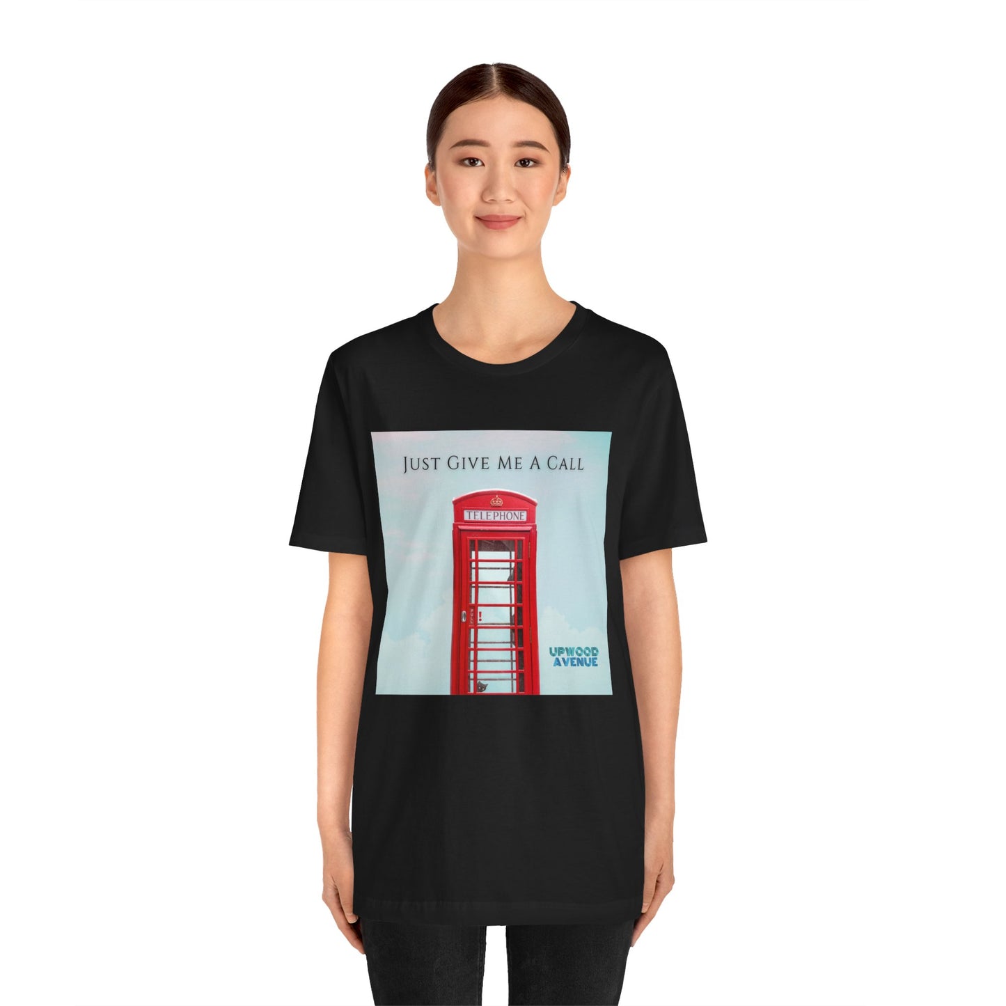 Just Give Me A Call - Upwood Avenue Color Unisex Jersey Short Sleeve Tee