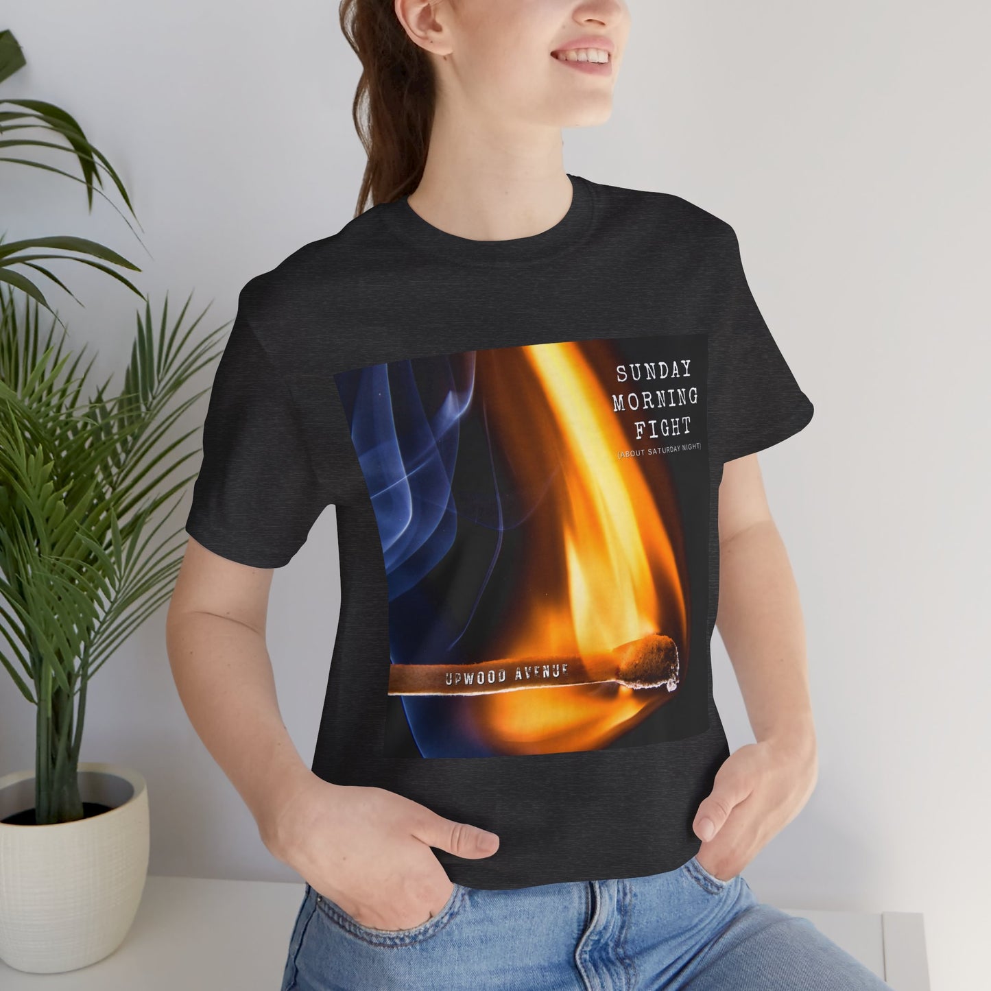 Sunday Morning Fight - Upwood Avenue Color Unisex Jersey Short Sleeve Tee