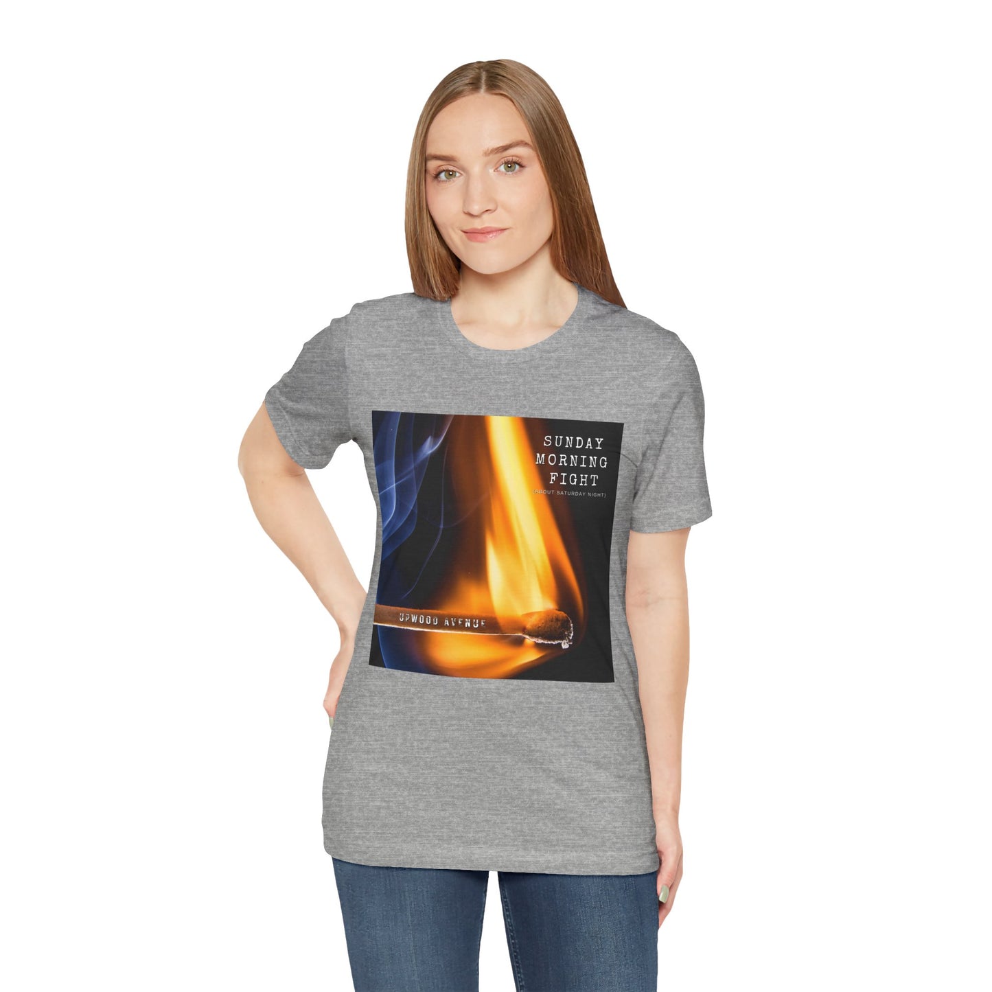 Sunday Morning Fight - Upwood Avenue Color Unisex Jersey Short Sleeve Tee