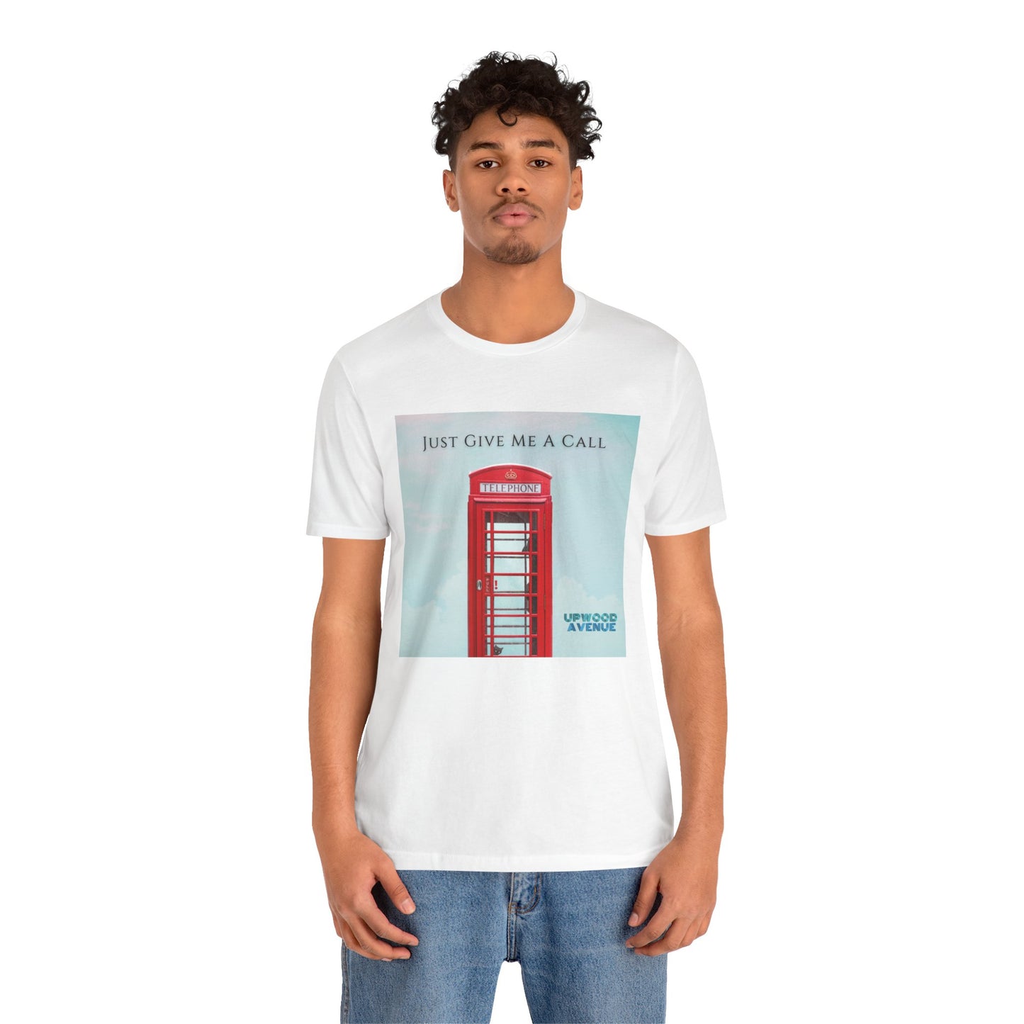 Just Give Me A Call - Upwood Avenue Color Unisex Jersey Short Sleeve Tee