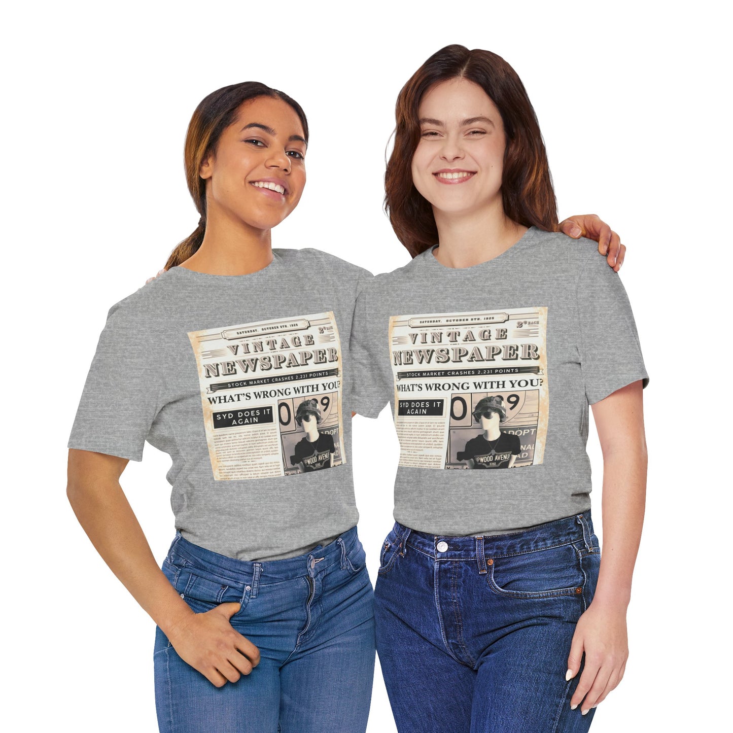 What's Wrong With You? Upwood Avenue Color Unisex Jersey Short Sleeve Tee