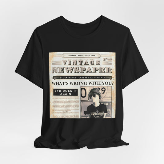 What's Wrong With You? Upwood Avenue Color Unisex Jersey Short Sleeve Tee