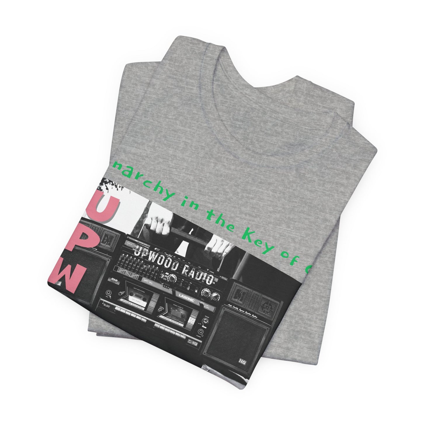 Upwood Radio Color Unisex Jersey Short Sleeve Tee