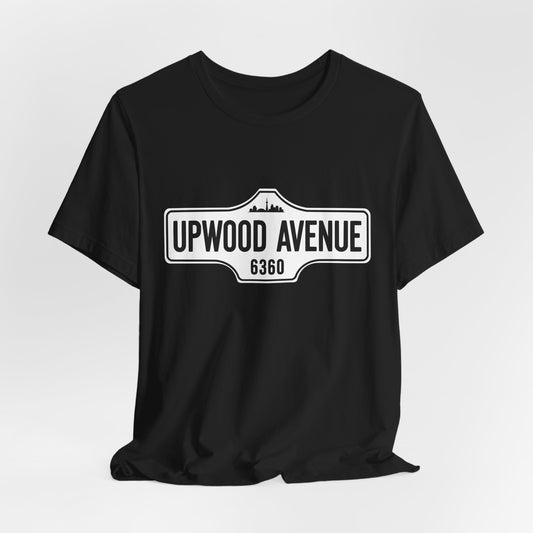 Upwood Avenue Street Sign — T-Shirt