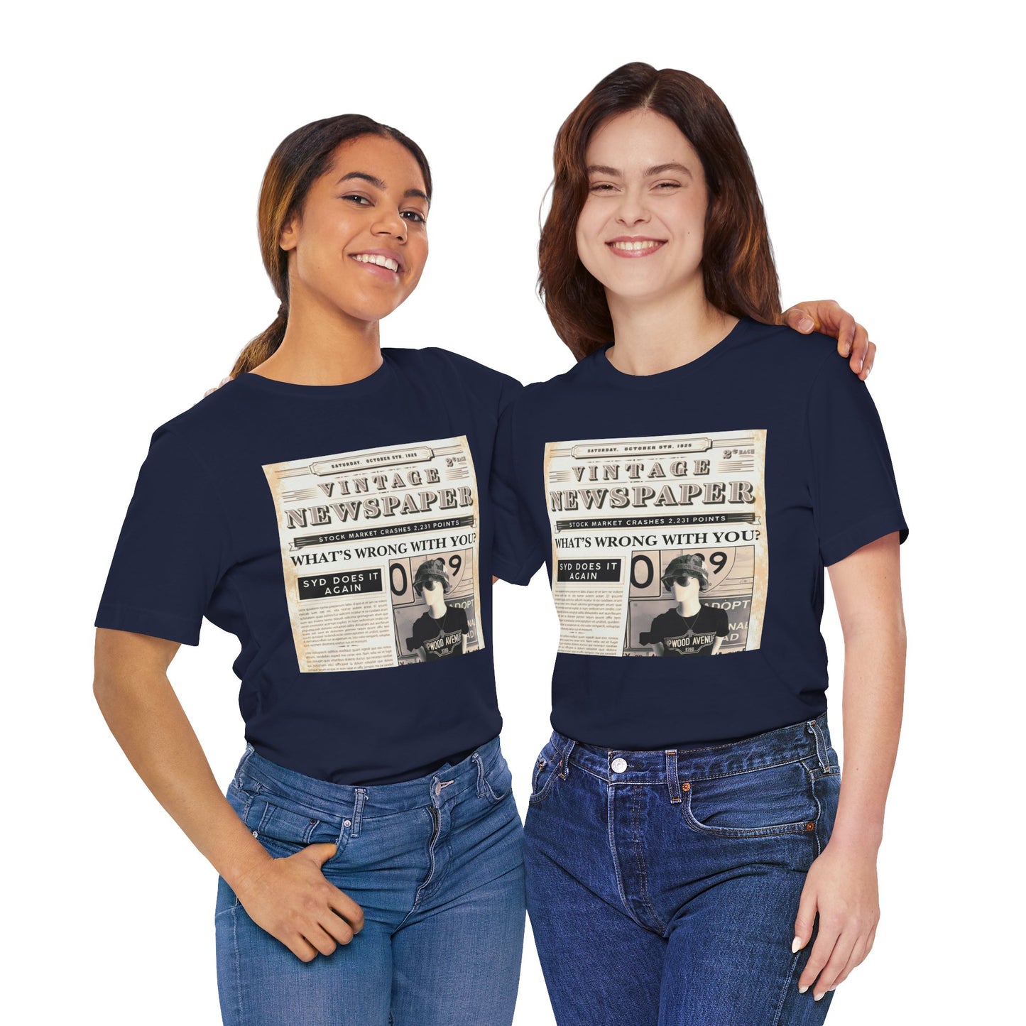 What's Wrong With You? Upwood Avenue Color Unisex Jersey Short Sleeve Tee
