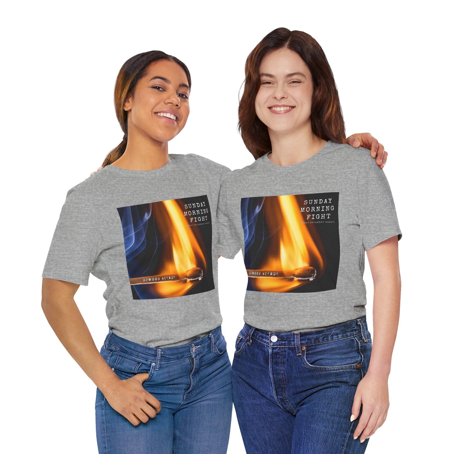 Sunday Morning Fight - Upwood Avenue Color Unisex Jersey Short Sleeve Tee