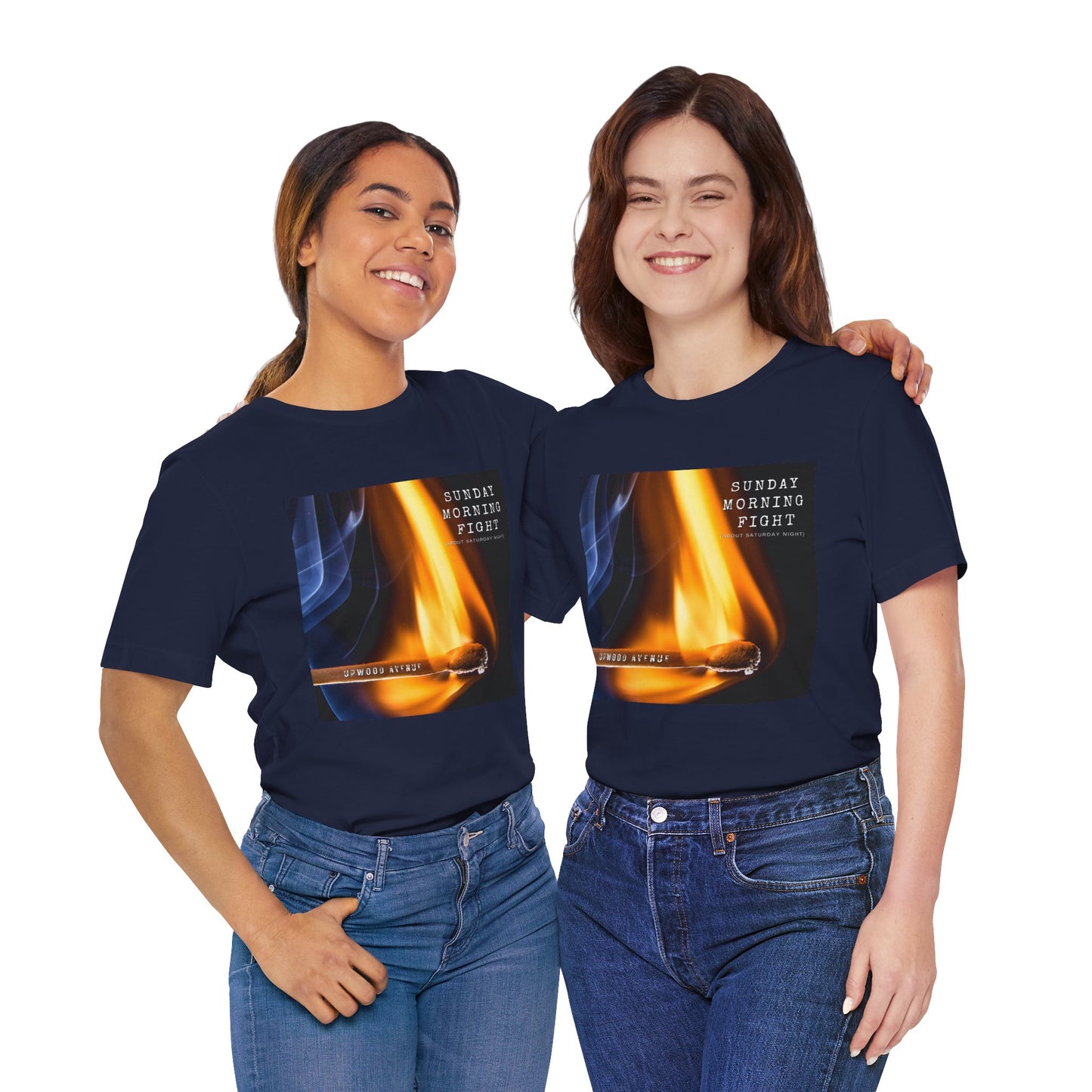 Sunday Morning Fight - Upwood Avenue Color Unisex Jersey Short Sleeve Tee